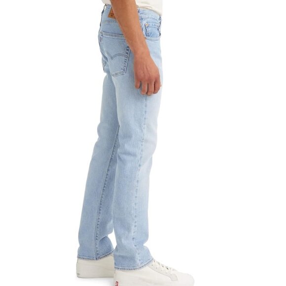 Men's Levi's 501 Original Fit Jeans Med Stonewash 34x30 38x30 34x32 32x34 36x34 - Picture 3 of 4